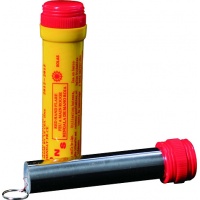 Файеры стадионные и для охоты - Maxsem - MF-0220 Red - пластик-металл - чека - красный цвет - время ... Фальшфейер красный (60 сек)
