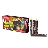Петарды фитильные - Joker Fireworks - JF K05s - БУМ-БУМ СВИСТУН - свист-взрыв - 20 штук в пачке!
... ПЕТАРДЫ ФИТИЛЬНЫЕ ПЕТАРДЫ БУМ-БУМ СВИСТУН (20 шт)
