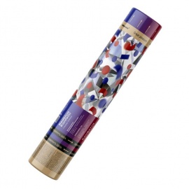 Пневмохлопушка 30 см цветное конфетти-прямоугольник