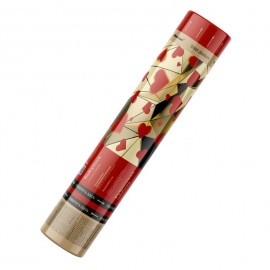 Пневмохлопушка 30 см красное сердце