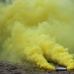 Цветной дым двухсторонний (жёлтый) в Москве и МО