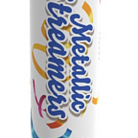 Пневмохлопушка 30 см серпантин